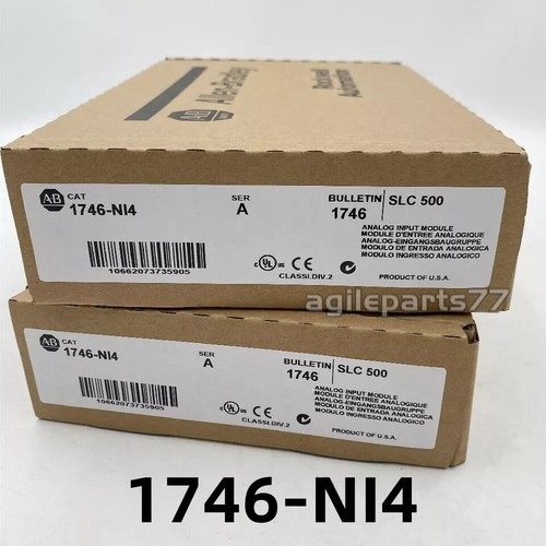 New Factory Sealed 1746-NI4 Allen-Bradley 1746NI4 AB SLC 500 Input Modele - Picture 2 of 5