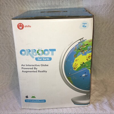 PlayShifu Orboot Earth Educational GlobeKidsGlobe + App Interactive Toy New Box