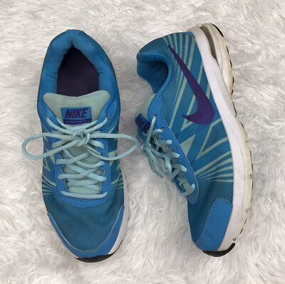 Nike Air Futurun 2 Women's Running Shoes size 10 Blue Purple Sneakers 631430