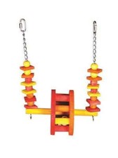 Large Ferris Wheel Swing Bird Toy Bird Swing Large Bird Toy Foraging Parrot Toy