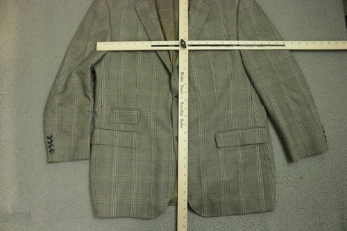 Vintage Hugo Boss Blazer Jacket Men Size 44R Cashmere Wool - Picture 2 of 19