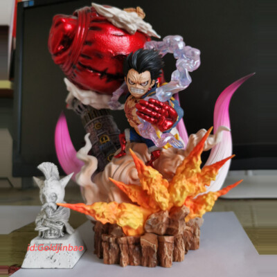 A+ Studio Gear Fourth Gomu Gomu no Kong Gun Luffy Resin Model In Stock WCF Hot