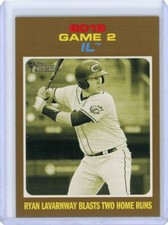 2020 Topps Heritage Minor League 2019 Game 2 #199 Ryan Lavarnway #07/15