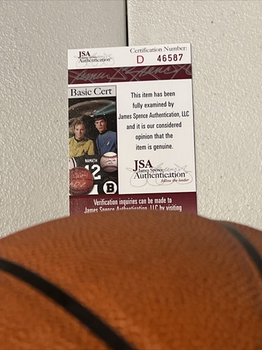 Bill Russell Boston Celtics Autographed Official Spalding Basketball JSA COA - Picture 3 of 5