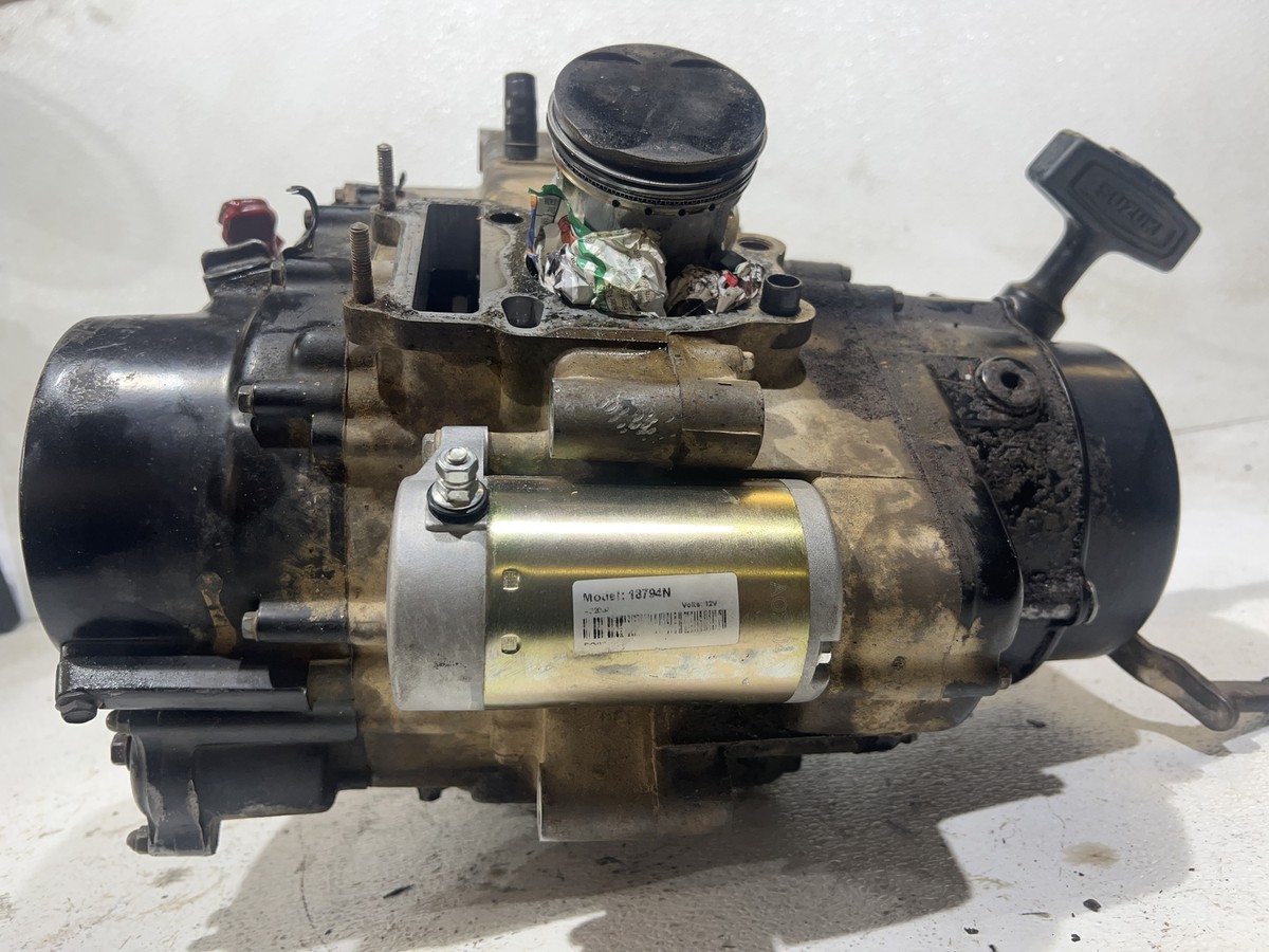 1985 SUZUKI QUADRUNNER 250 LT250E 2X4 ENGINE MOTOR BOTTOM