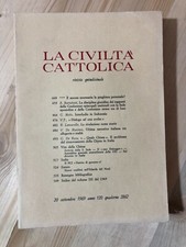 Rivista La Civiltà Cattolica quaderno 2862 anno 120 - 20 settembre 1969