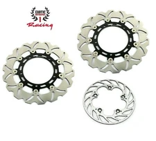 Front & Rear Brake Disc Rotors Set For Yamaha R1 2007-2014 R6 2005-2016