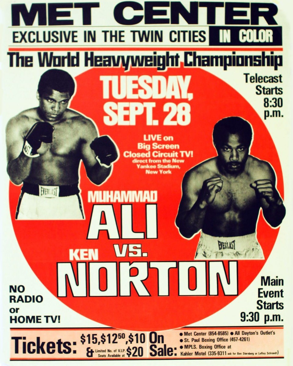 MUHAMMAD ALI vs KEN NORTON 8X10 PHOTO BOXING POSTER PICTURE | eBay