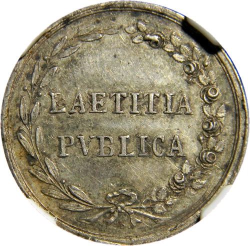 Germany  Bavaria 1810  Ludwig & Therese Marriage Medal  NGC MS 62  (38-1)