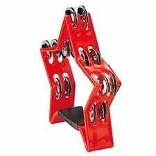 Kikutani MX-5 Tambourine Star Shaped Red NEW from Japan