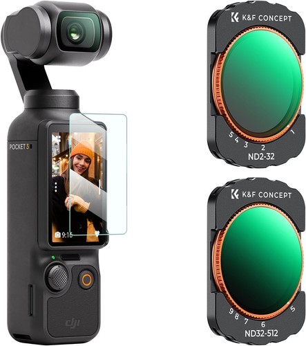 K&F Concept Magnetic Variable ND/Black Mist CPL UV Filter for DJI Osmo Pocket 3 - Picture 21 of 185