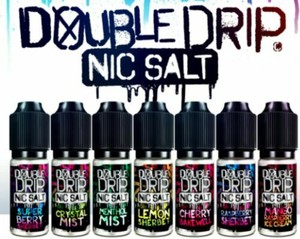 Double Drip 10 X 10ml Nic Salt 10mg mg Vg Pg 50 50 All Flavors Fast Dispatch Ebay