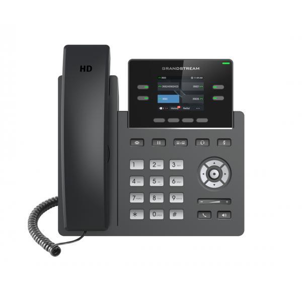 Grandstream Networks GRP2612P telefono IP Nero 2 linee TFT (Grandstream GRP2612P