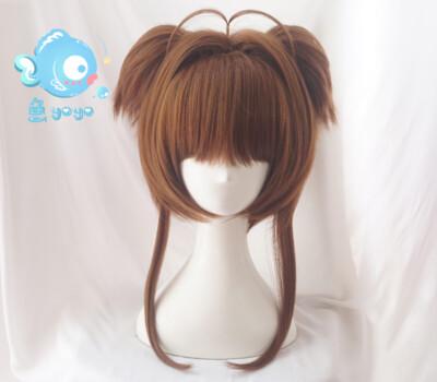 Cardcaptor Sakura Kinomoto Sakura costume Cosplay party wig