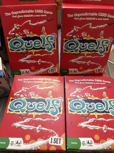 Imagination Quelf Creative Fun Board Game from 1934 for Family Night Entertainment and Laughter