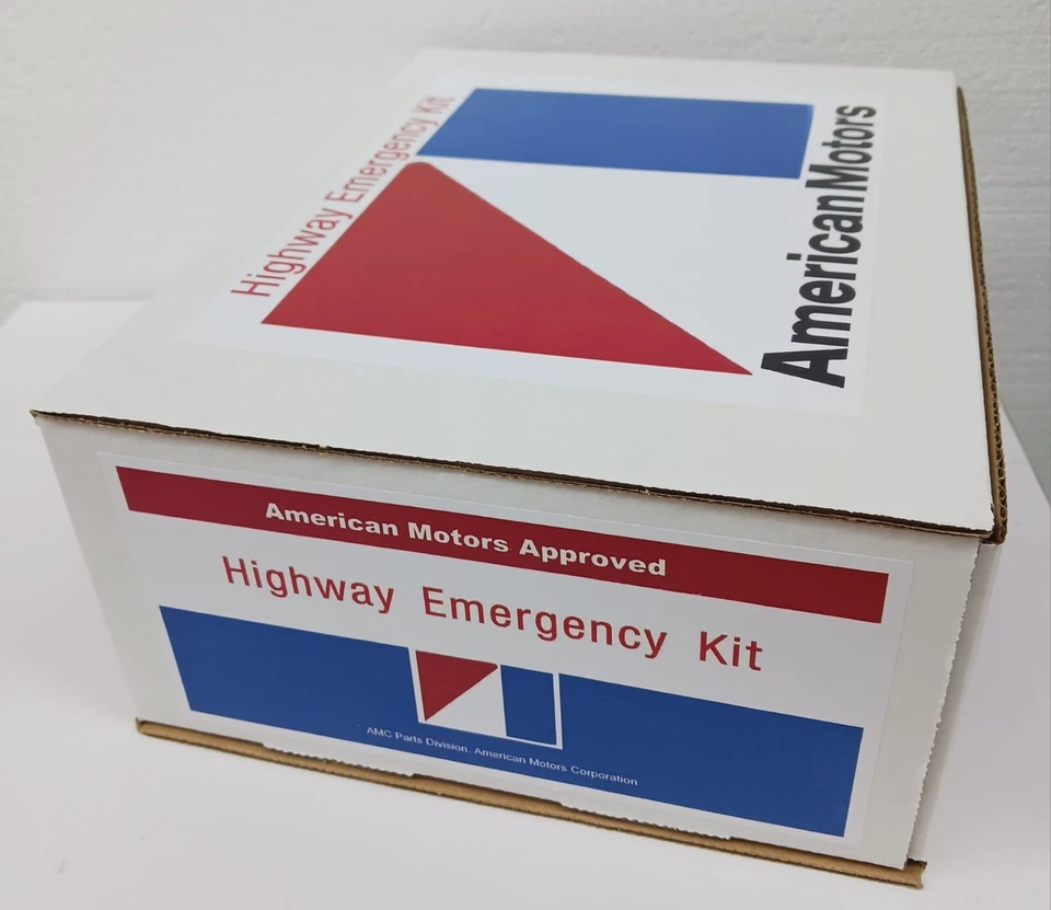 New AMC Highway Emergency Kit Box 1970 thru 1988 American Motors Corporation - Image 3 of 4