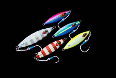 4 Pack Nomad Design Buffalo Jigs - Slow Pitch Fishing Jig - Pick Size/Color