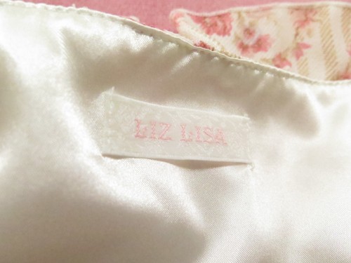 Liz Lisa Floral Dress S-M off shoulder ribbon Lolita Kawaii Cute Fairy (5) - Picture 11 of 12