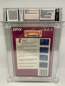 Impossible Mission II (Nintendo NES) Nuevo, WATA Calificado 9.4 A++ Sello