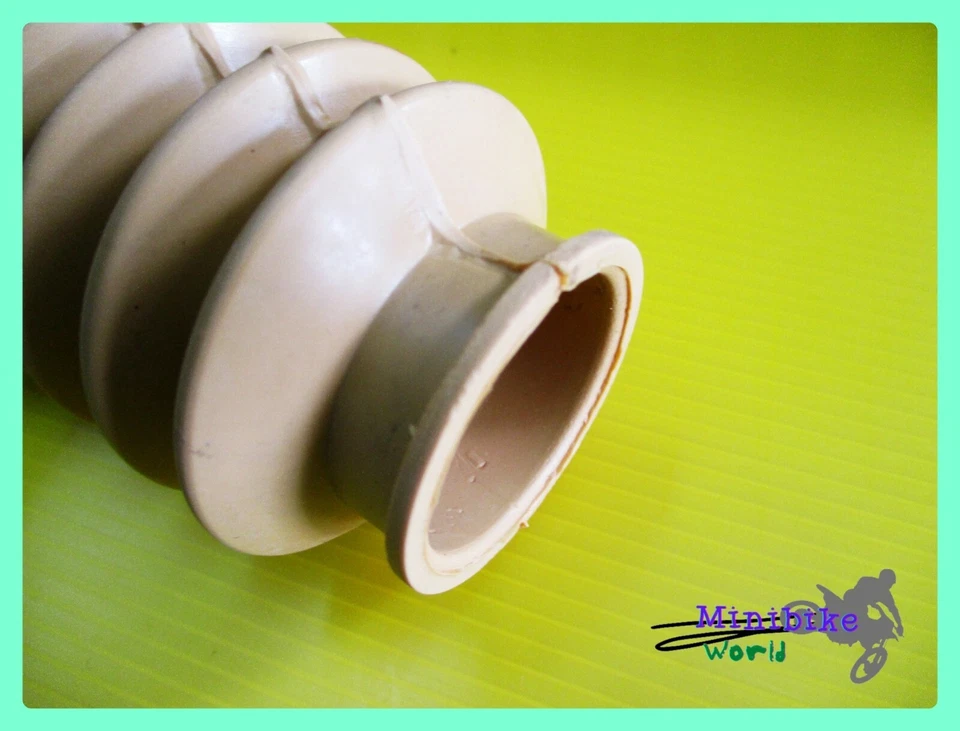 Fit YAMAHA YZ100 D/E/F 77-79 IT125 G '80 MX175 79-81 FR FORK BOOT Rubber Yellow Foto 3 de 4