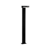 Paulmann Outdoor Solar Pollerleuchte Ryse, Anthrazit, IP44, Warmweiß (3000 K)