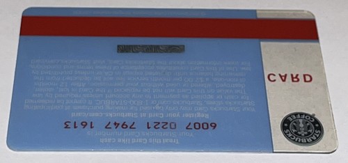 Starbucks 2002 4th July Nations Walt Whitman Old Logo Card - Picture 9 of 16