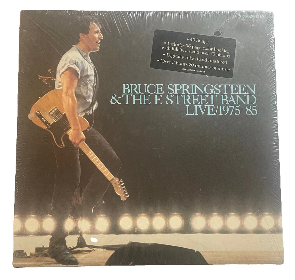 Bruce Springsteen & The E-Street Band – Live/1975-85 - Columbia – CXT 40558 - Image 4 of 4