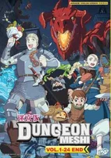 Dungeon Meshi / Delicious in Dungeon (Vol.1-24 End ) DVD with English Dubbed