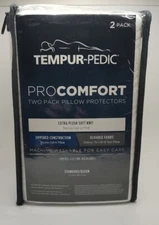 Tempur-Pedic ProComfort (2 pack) Pillow Protectors Standard/Queen - NIP