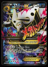 M Aggron EX 154/160 Holo Full Art XY Primal Clash Pokémon Card