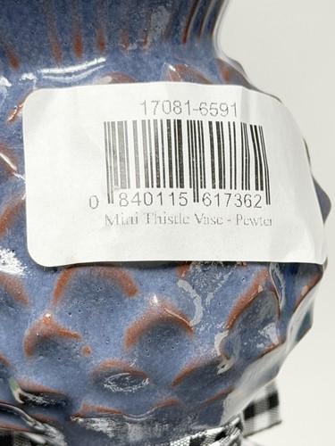 MacKenzie-Childs Mini Distel Vasen Lot (3er Set) Made In Aurora Neu mit Karton - Bild 9 von 9