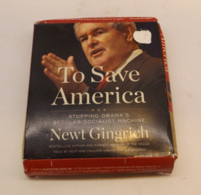To Save America: Stopping Obama's Secular-Socialist Machine (AUDIO CD)