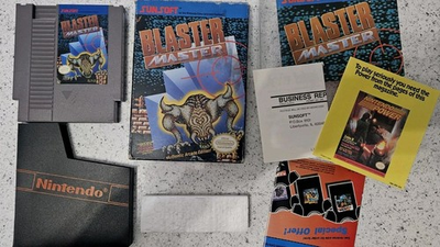 #ad Blaster Master Nintendo NES FULLY COMPLETE in Box CIB with Inserts and Poster $69.95