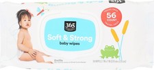 365 Whole Foods Fragrance Free Baby Wipes 56 Count