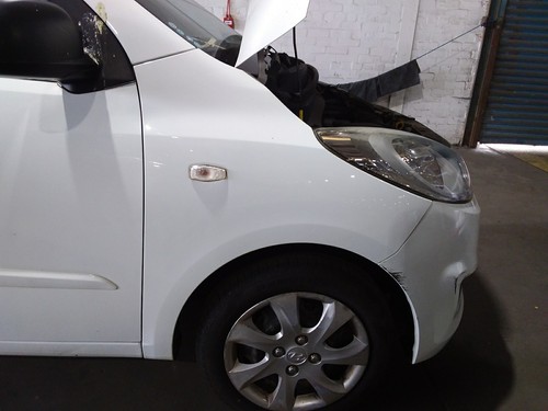 FRONT WING RH HYUNDAI I10 MK1 (PA) 2007 TO 2013 CLASSIC WHITE