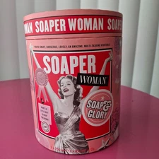 Soap & Glory Soaper Woman Gift Set Rich & Famous Body Wash/Smoothie Star Milk