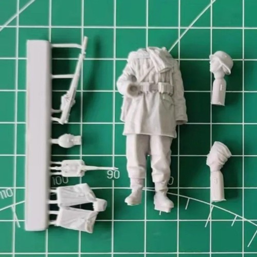 1/35 Scale Resin Model Kit Soldier Military Diorama Toy Unassembled Unpainted - Picture 2 of 14