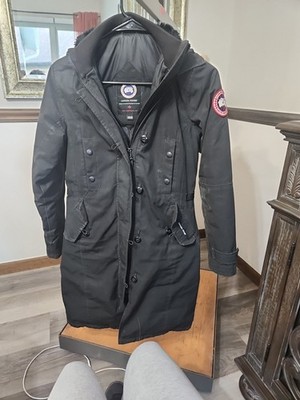 Canada Goose Trillium Women's Parka - Black, Size 2XS