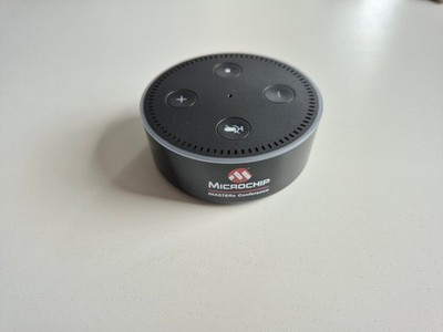 Amazon Echo Dot 2 Alexa Microchip MASTERs 2018 Sammlerstück