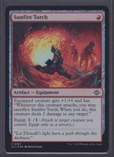 MTG - FOIL Sunfire Torch #167 The Lost Caverns of Ixalan