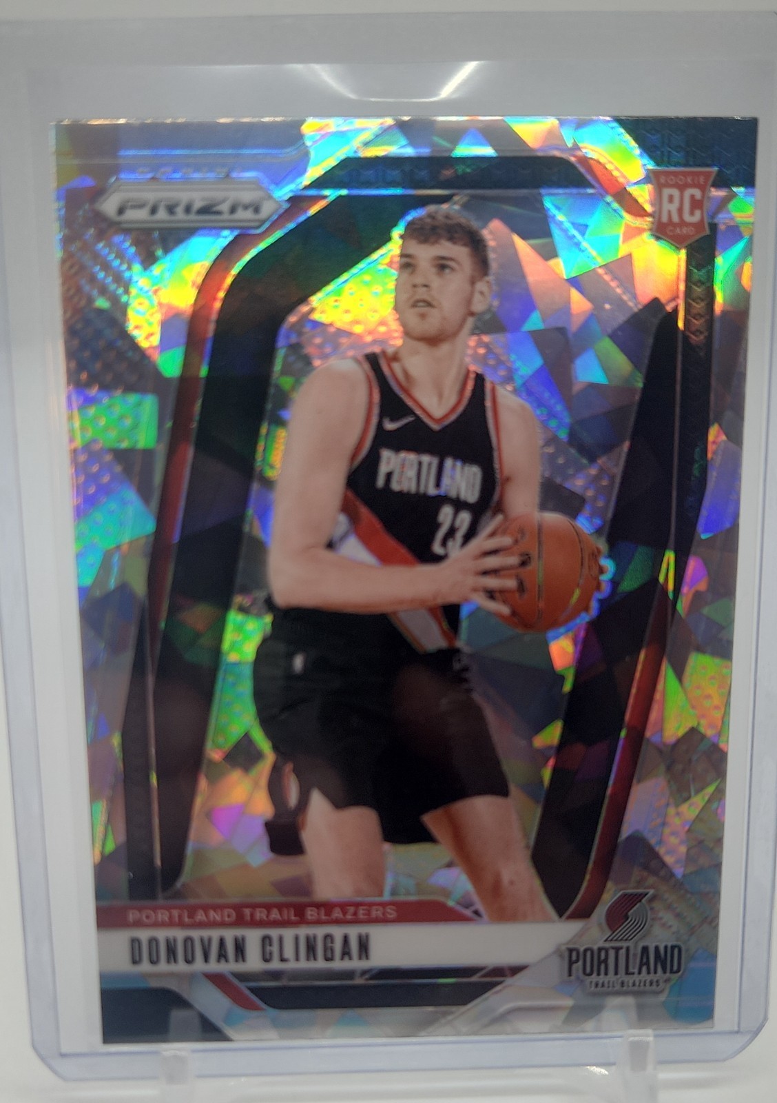 2024-25 Panini Prizm - Donovan Clingan #221 Ice Prizm (RC)