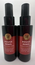 Bath & Body Works Men's Collection Rouge Rebel Cologne Mist 3.4 Oz x2 MINI SIZE