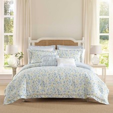 Queen Comforter Set, Cotton Bedding with Matching Shams Bonus Decorative ...
