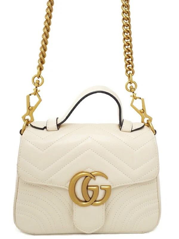 Sac Gucci GG Marmont Mini poignée supérieure 547260 #T1193