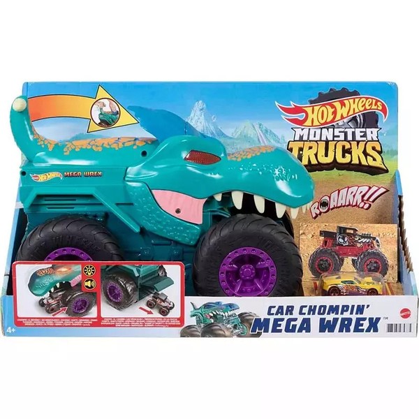 887961974775 Hot Wheels. GYL13 Monster Trucks. PożEracz Aut Mega Wrex Hot Wheels-image