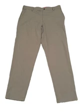 Redvanly Bradley Men’s Grey Golf Pants Large, 30” Inseam