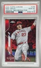 2020 Topps Chrome Update U-69 Mike Trout Red Refractor /25 PSA 10 63941978