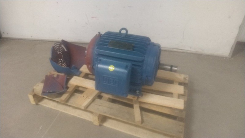 Weg 02036ET3E256T-W22 20 HP 3525 RPM 230/460VAC General Purpose Motor (D)