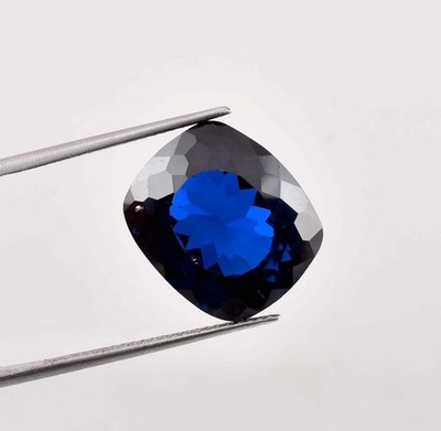 AAA+ Flawless 16 x 12 mm Natural Royal Blue Ceylon Sapphire (GIT Certified)