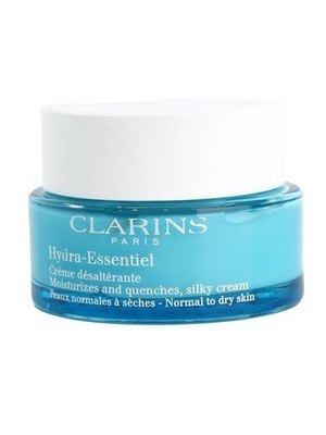 Clarins Hydra Essential Moisturizer Silky Cream Normal & Dry Skin 1.7 OZ